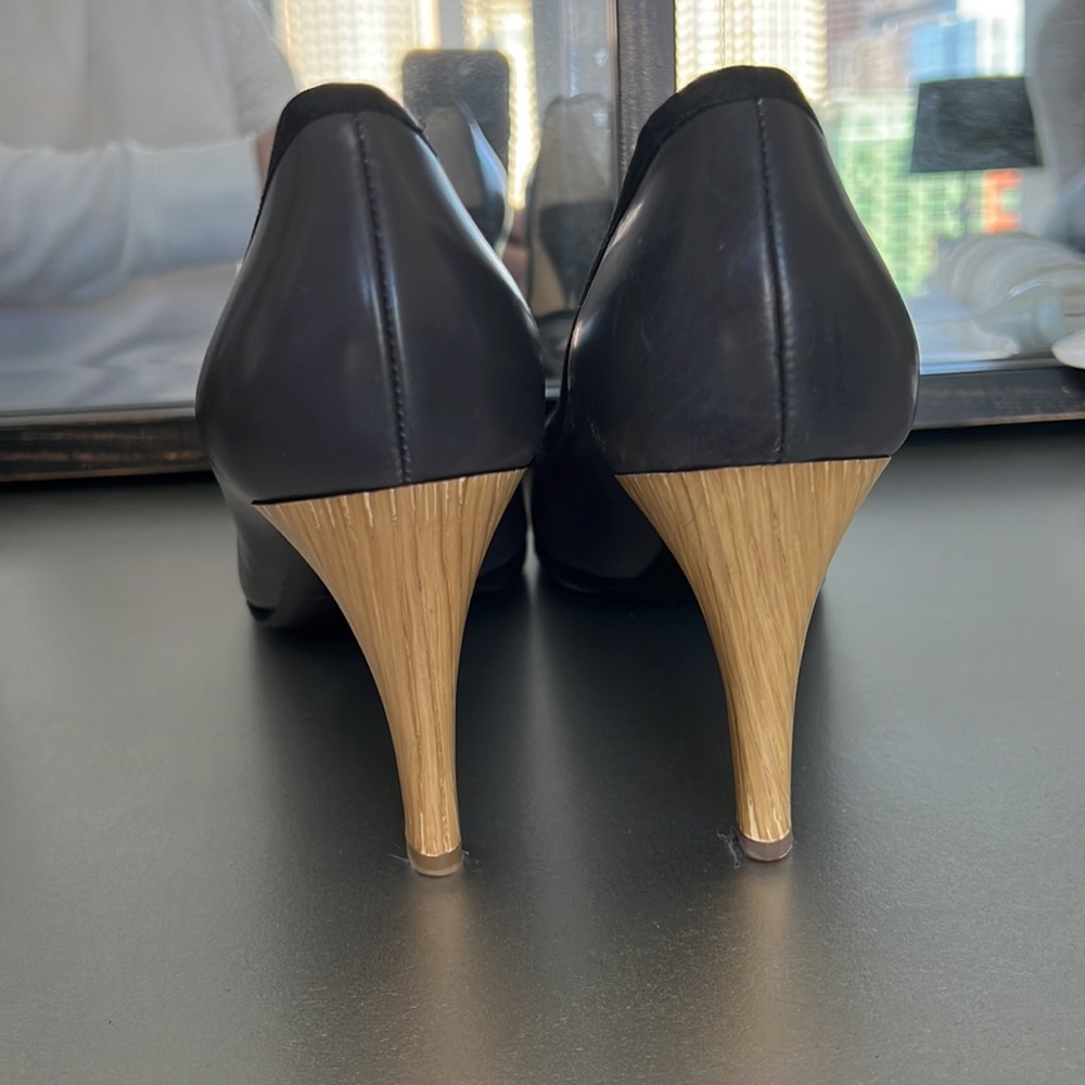 Yves Saint Laurent heels, black, size 39 1/2 - Picture 3 of 4